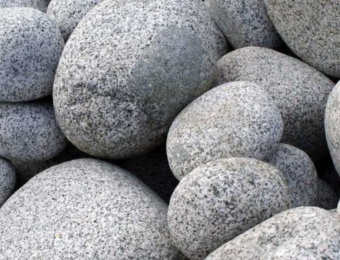 Granit Pepe Sale Kieselsteine Fontarocca AG Natursteine für Objekt