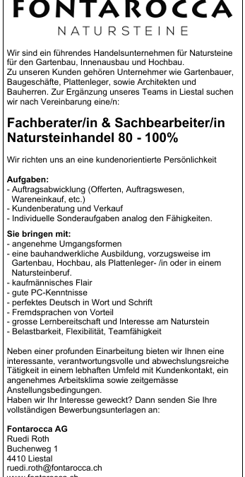 Stellenangebote